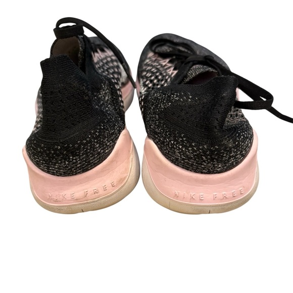 Nike Free | knit Women's Black and Pink Athletic Shoes size 9 - Picture 4 of 7